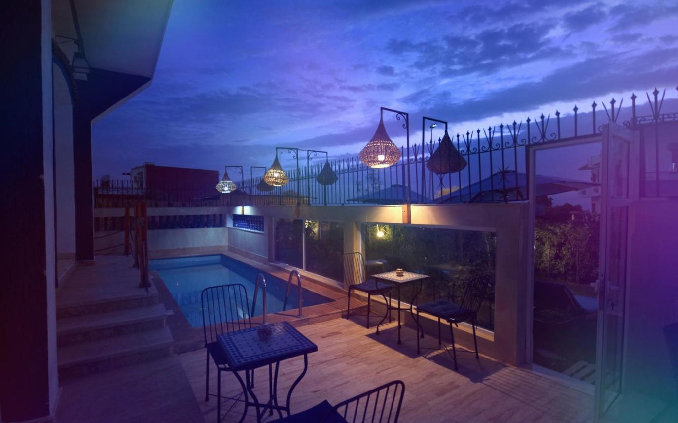 Blue Wave Lodge Agadir n'Ait Sa 외부 사진